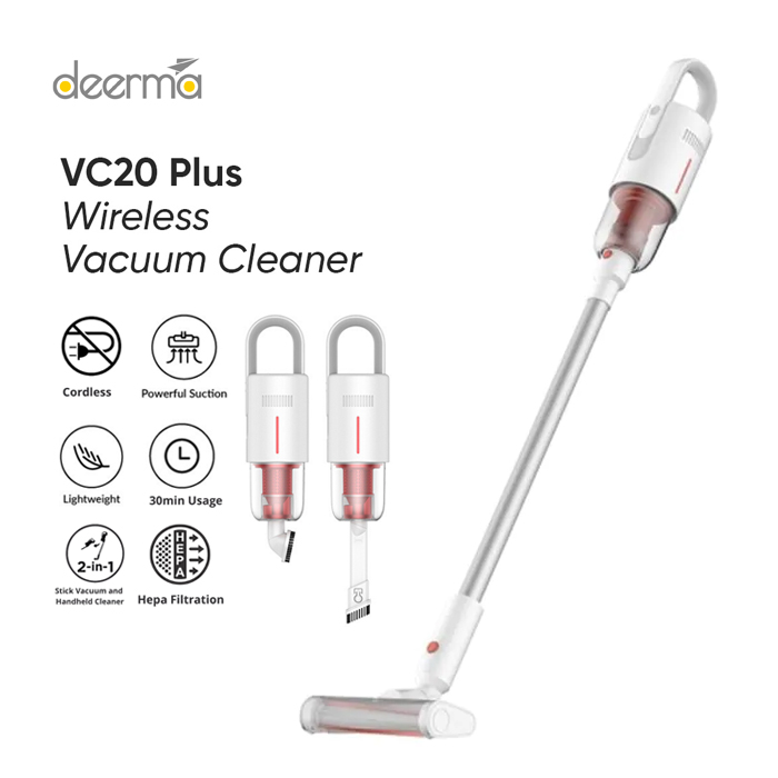 Deerma Vacuum Cleaner Wireless - VC20 Plus